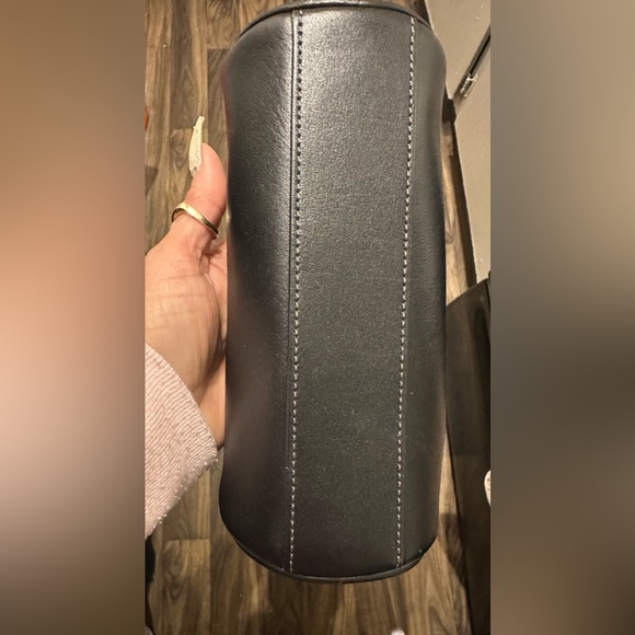 Coach Black Cylindrical Leather Shoulder Bag - Picture 3 of 12